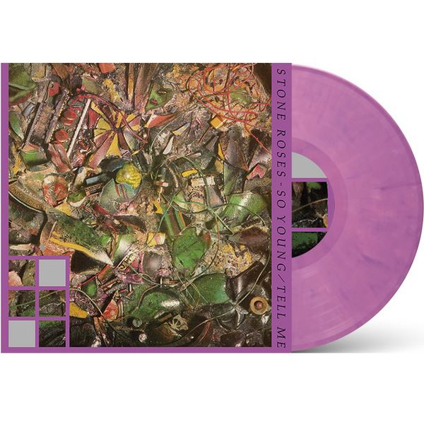 The Stone Roses - So Young / Tell Me 40th Anniversary 12" Raspberry Vinyl Single
