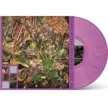 The Stone Roses - So Young / Tell Me 40th Anniversary 12" Raspberry Vinyl Single