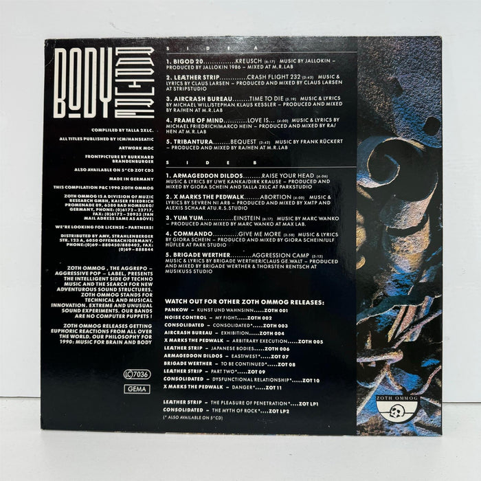Body Rapture - V/A Vinyl LP