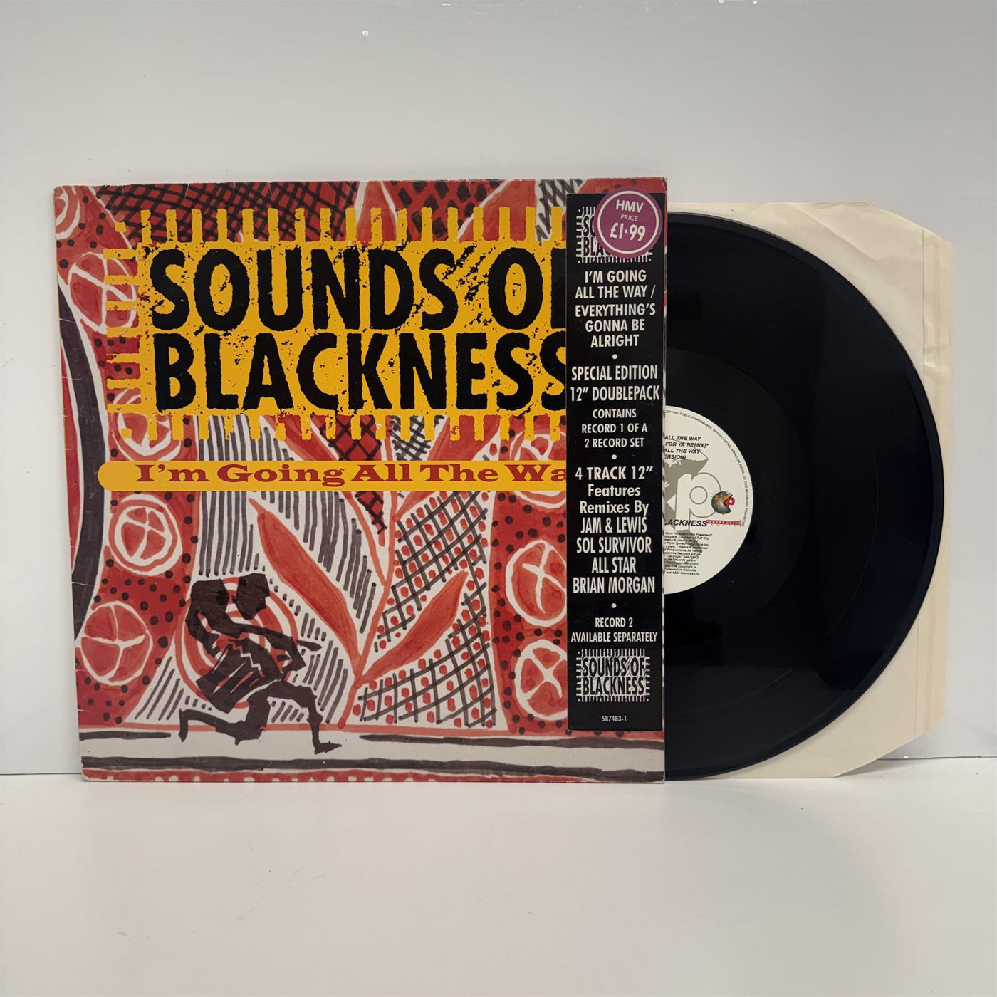 Sounds Of Blackness - I'm Going All The Way / Everything's Gonna Be Alright 12" Vinyl Single