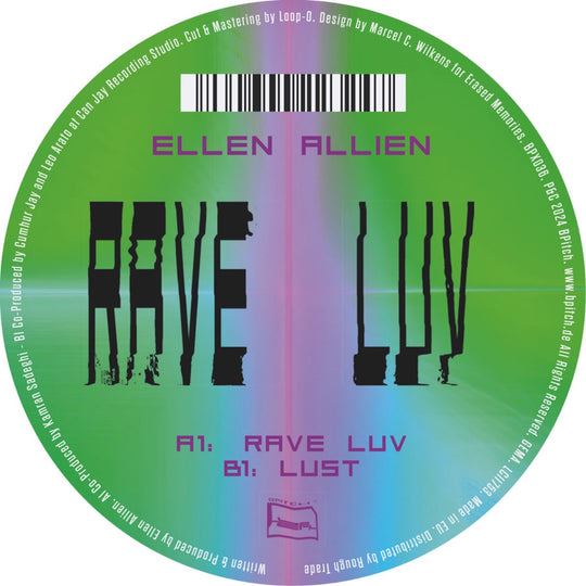 Ellen Allien - Rave Luv Vinyl EP