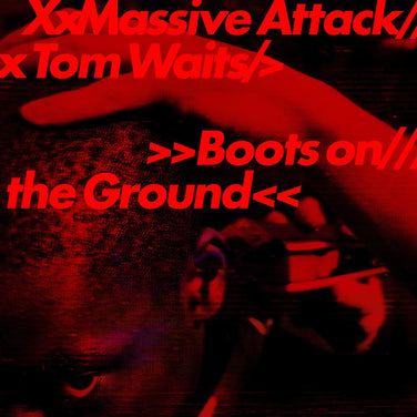 Massive Attack & Tom Waits - Boots on the Ground 12" 180G Mixed At Random Red, White & Blue EcoSonic Vinyl Single