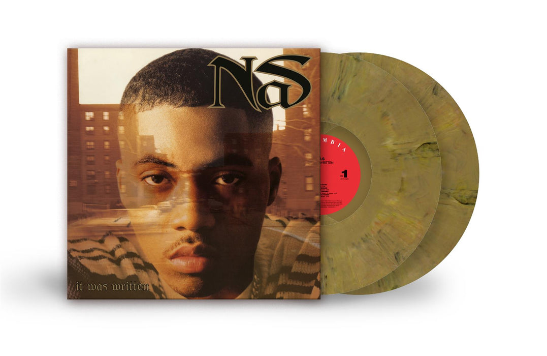 Nas - It Was Written 2x Gold & Marbled Vinyl LP