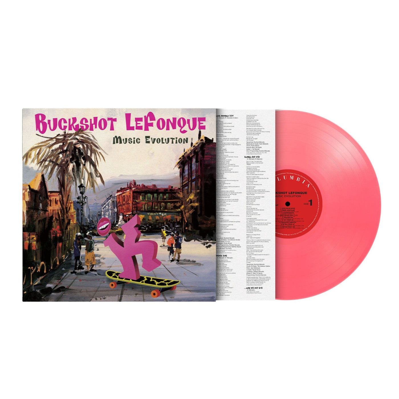 Buckshot Lefonque - Music Evolution Limited Edition 180G Pink LP Reissue