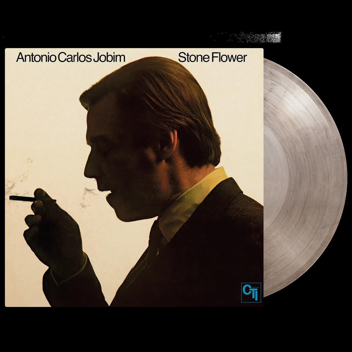Antonio Carlos Jobim - Stone Flower Limited Edition Transparent & Black Marble Vinyl LP