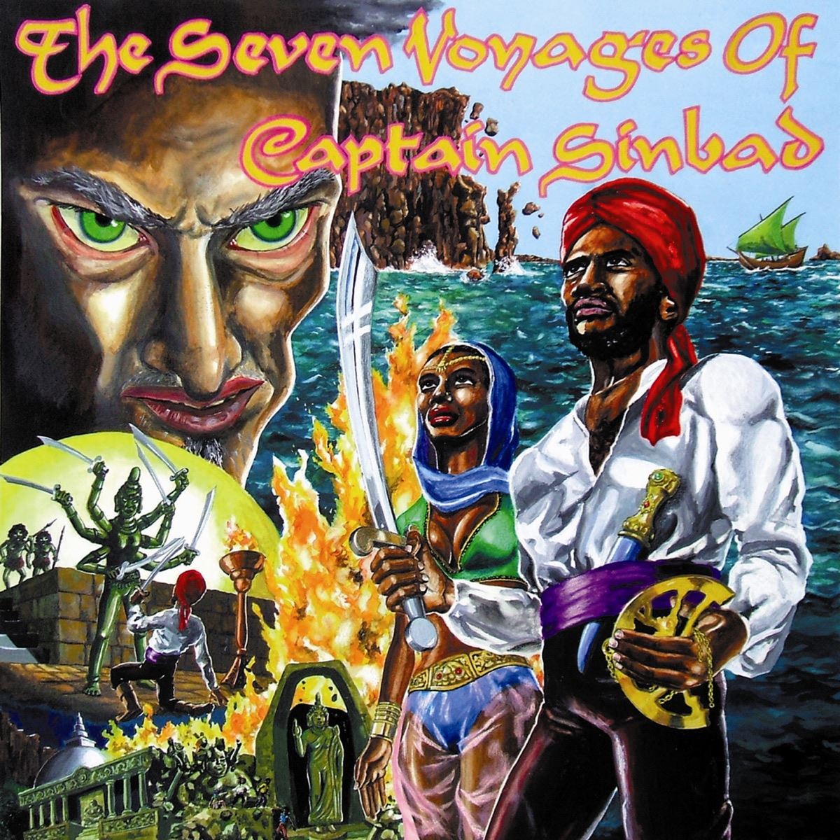 Captain Sinbad - The Seven Voyages Of Captain Sinbad Vinyl LP Reissue