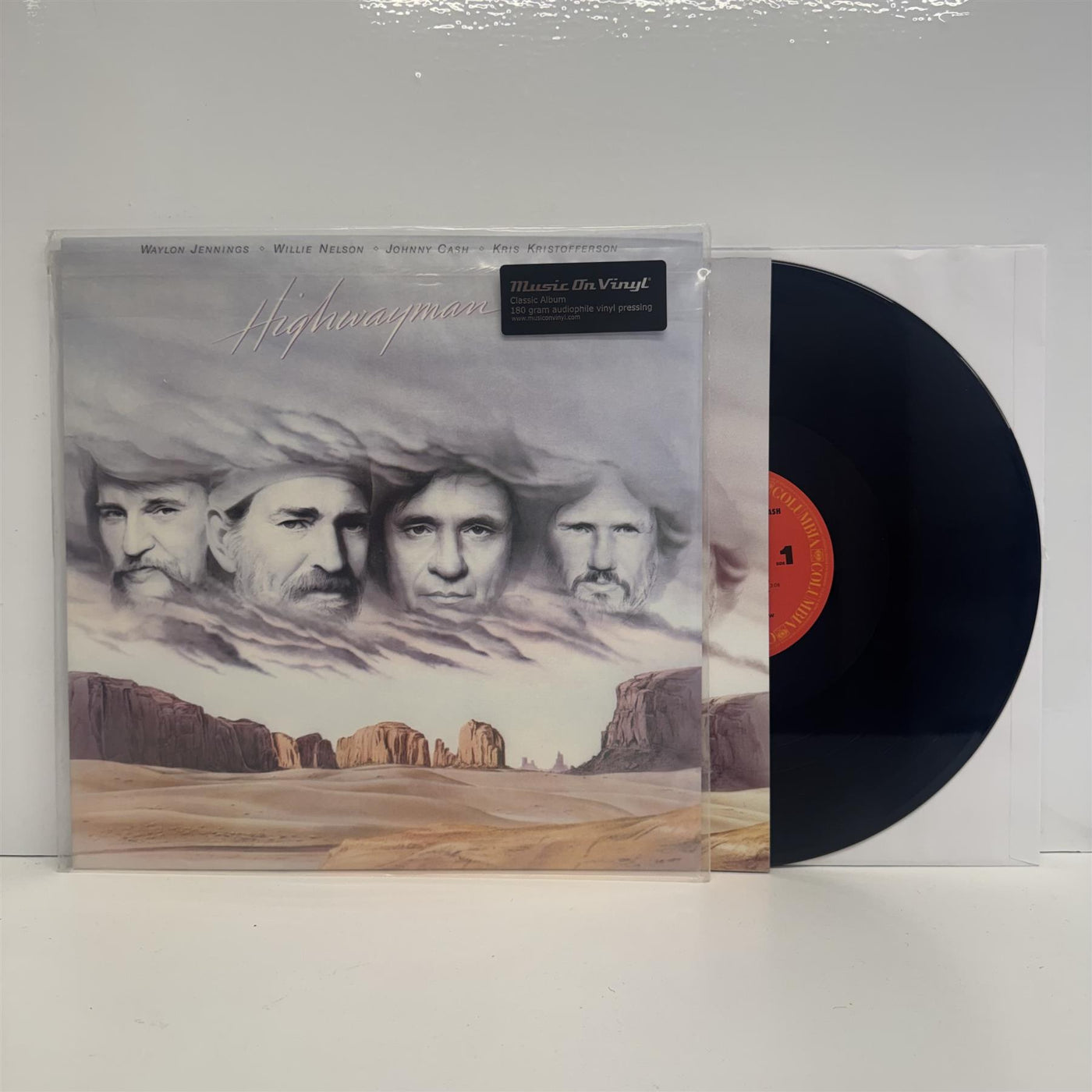 Waylon Jennings, Willie Nelson, Johnny Cash, Kris Kristofferson - Highwayman Vinyl LP