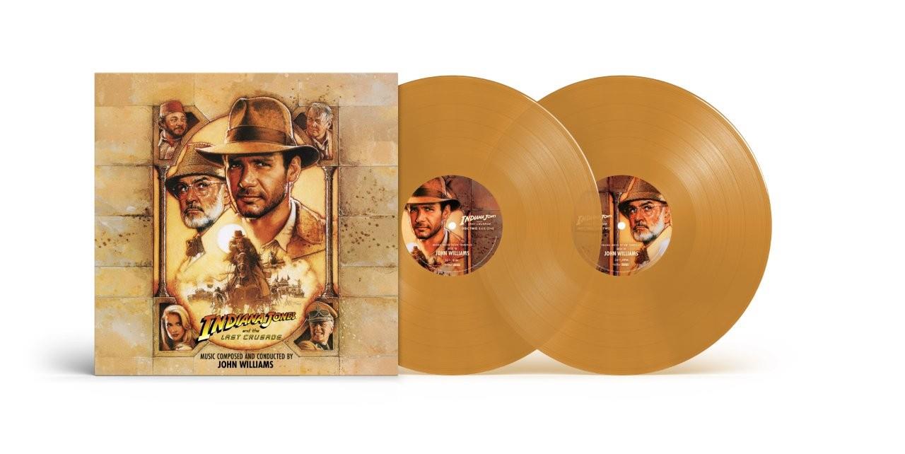 Indiana Jones and the Last Crusade - John Williams 2x Sand Vinyl LP Reissue