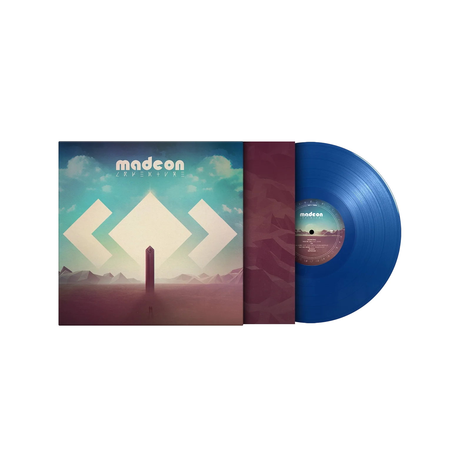 Madeon - Adventure 10th Anniversary Edition 180G Blue Vinyl LP