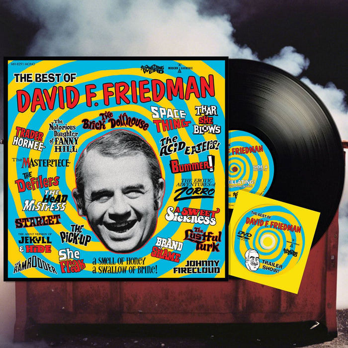 The Best Of David F. Friedman - Something Weird Vinyl LP + DVD
