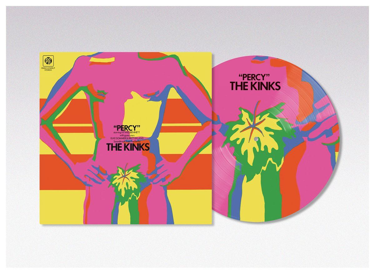The Kinks - "Percy" Limited Edition Picture Disc Vinyl LP Reissue