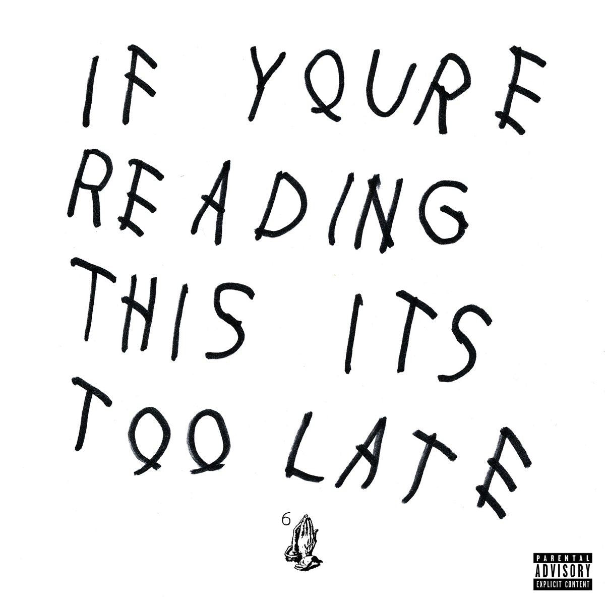 Drake - If You're Reading This It's Too Late 2x Vinyl LP