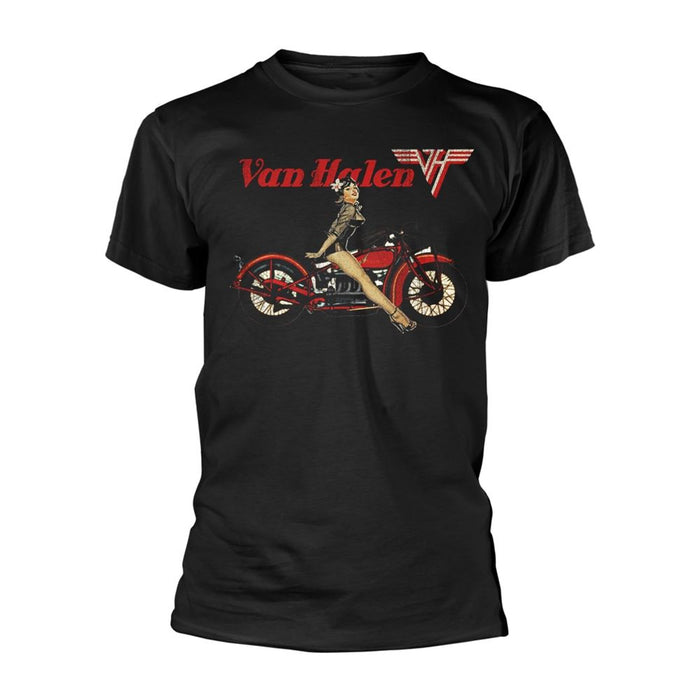 Van Halen - Pinup Motorcycle T-Shirt