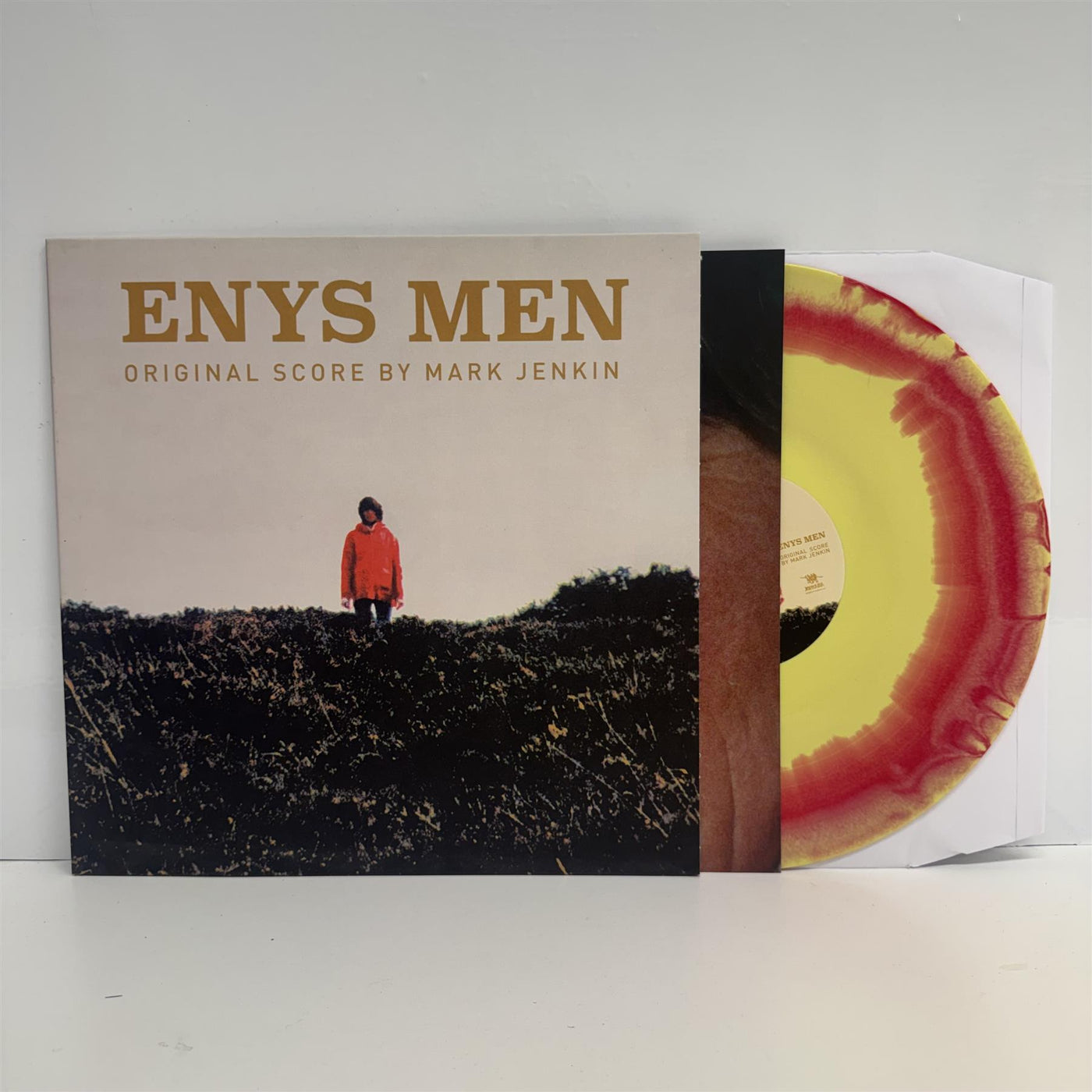 Enys Men (Original Score) - Mark Jenkin Red and Yellow Swirl Vinyl LP