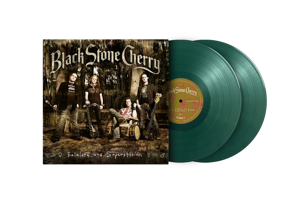 Black Stone Cherry - Folklore And Superstition Limtied Edition 2x 180G Green Vinyl LP Reissue