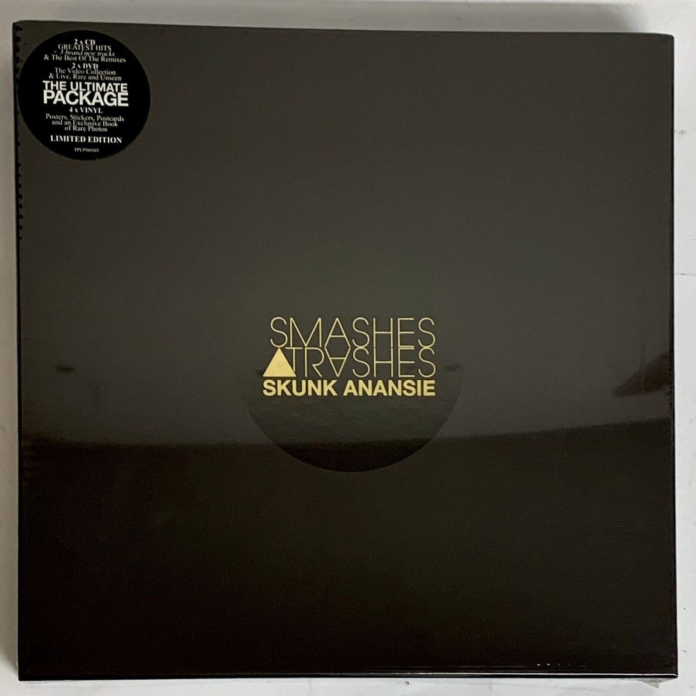 Skunk Anansie- Smashes & Trashes Hits 4X Vinyl LP + 2CD + 2DVD Box Set