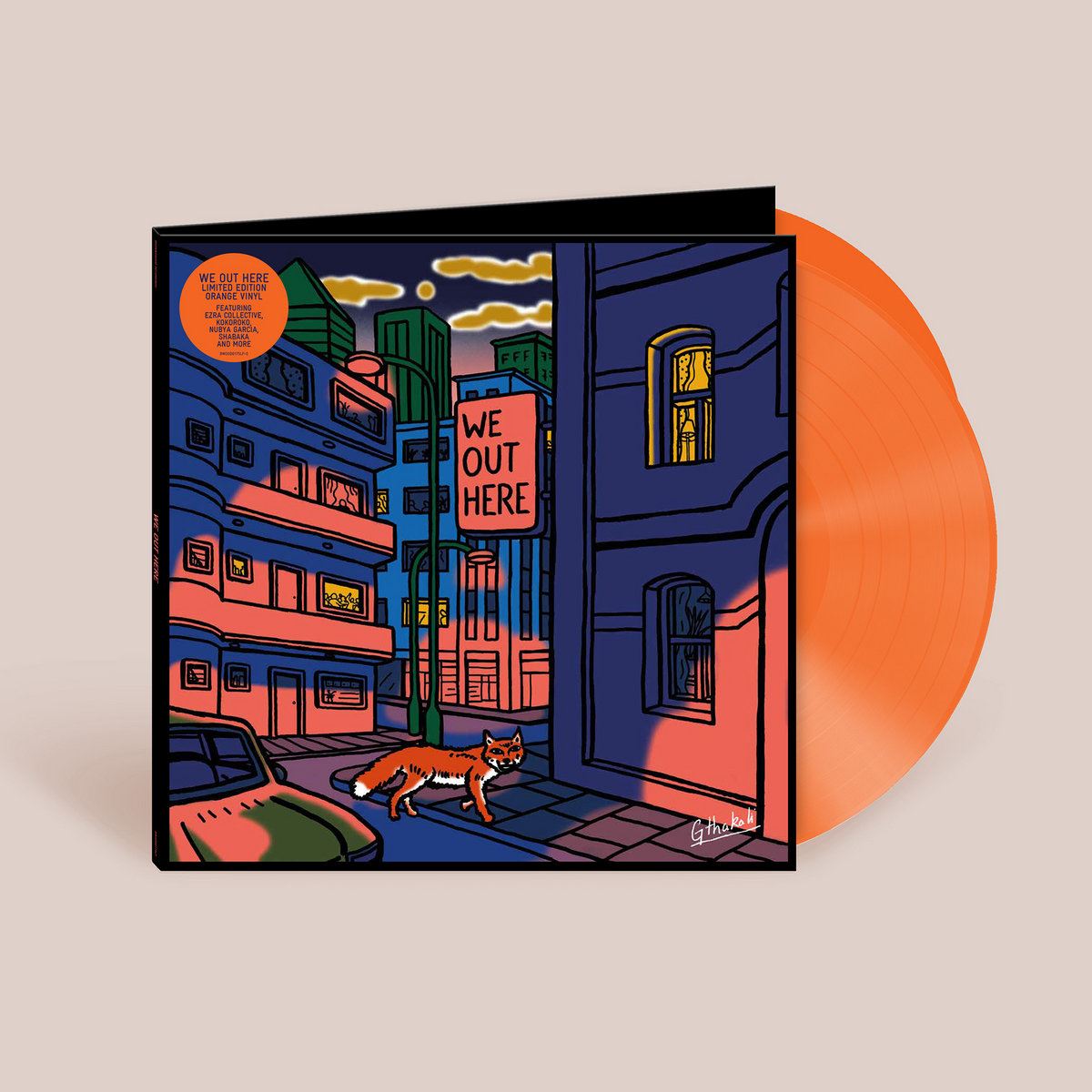 We Out Here - V/A 2x Orange Vinyl LP Reissue