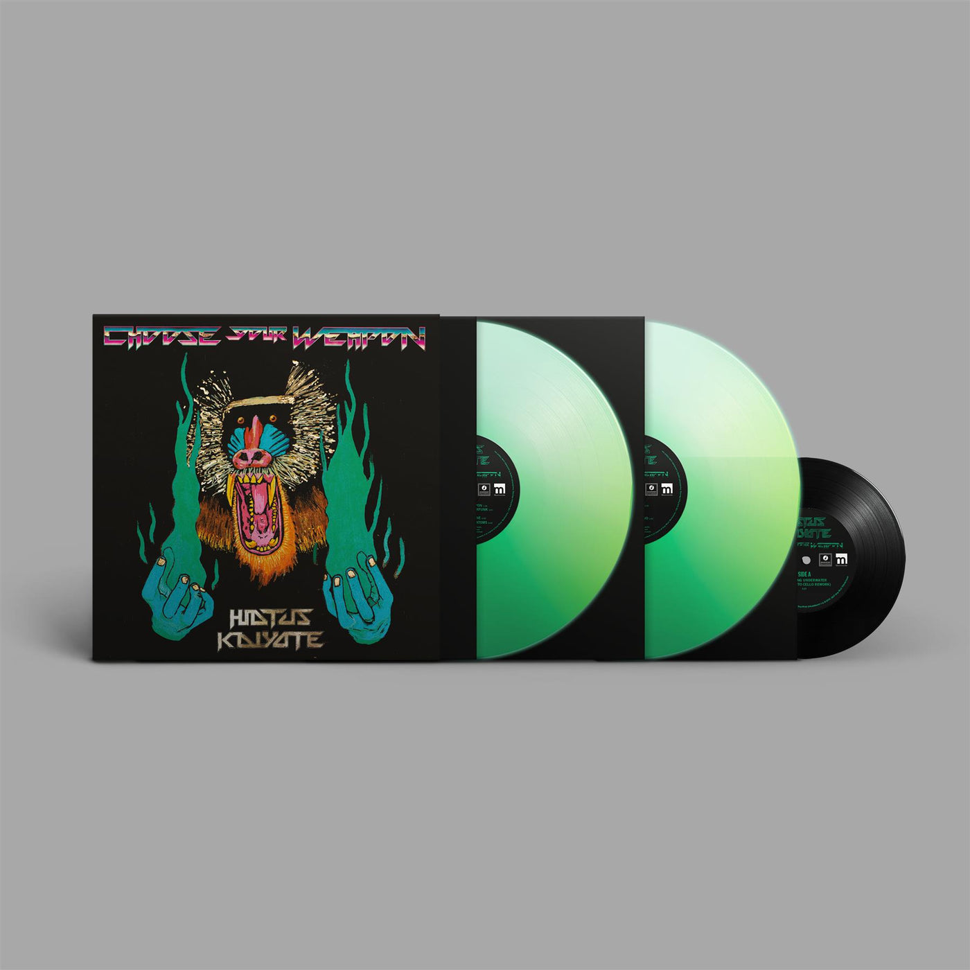 Hiatus Kaiyote - Choose Your Weapon Deluxe 2x Photoluminescent Vinyl LP + Bonus 7"