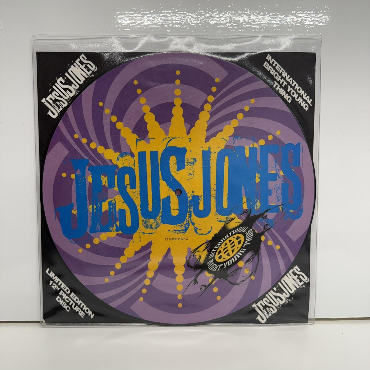 Jesus Jones - International Bright Young Thing Limited Edition 12" Vinyl Single