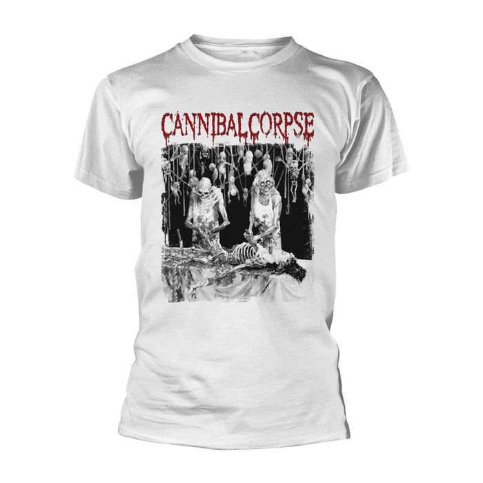 Cannibal Corpse - Butchered At Birth (White) T-Shirt