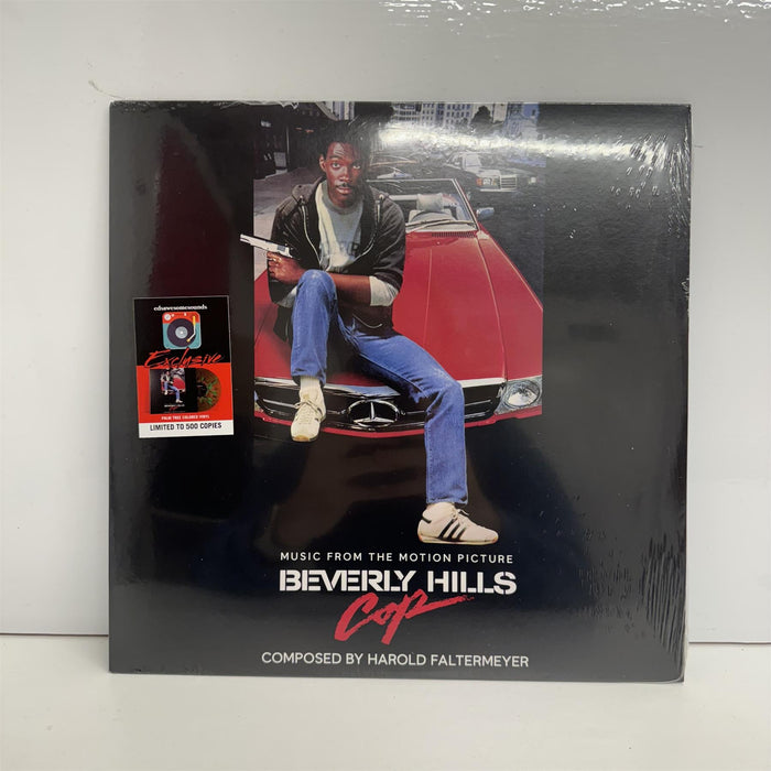 Beverly Hills Cop (Music From The Motion Picture) - Harold Faltermeyer Limited Edition Palm Tree Coloured Vinyl LP