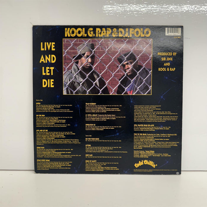 Kool G Rap & D.J. Polo - Live And Let Die Vinyl LP