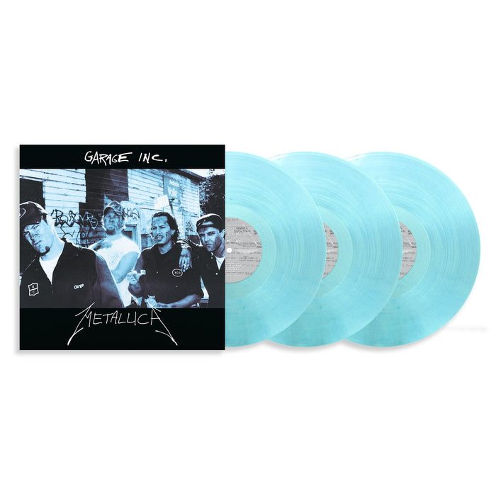 Metallica - Garage Inc 3x Fade To Blue Vinyl LP Reissue