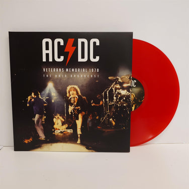 AC/DC - Veterans Memorial 1978 - The Ohio Broadcast Red Vinyl LP