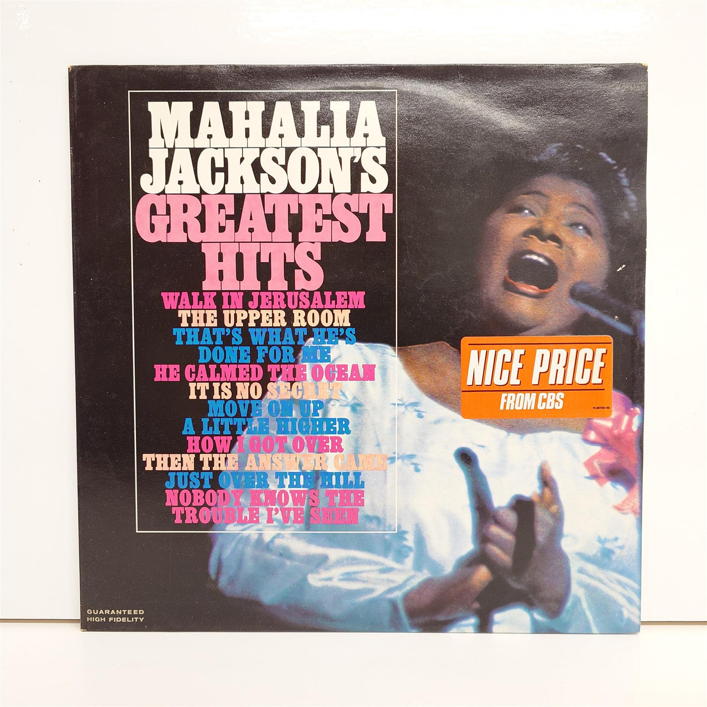 Mahalia Jackson - Mahalia Jackson's Greatest Hits Vinyl LP