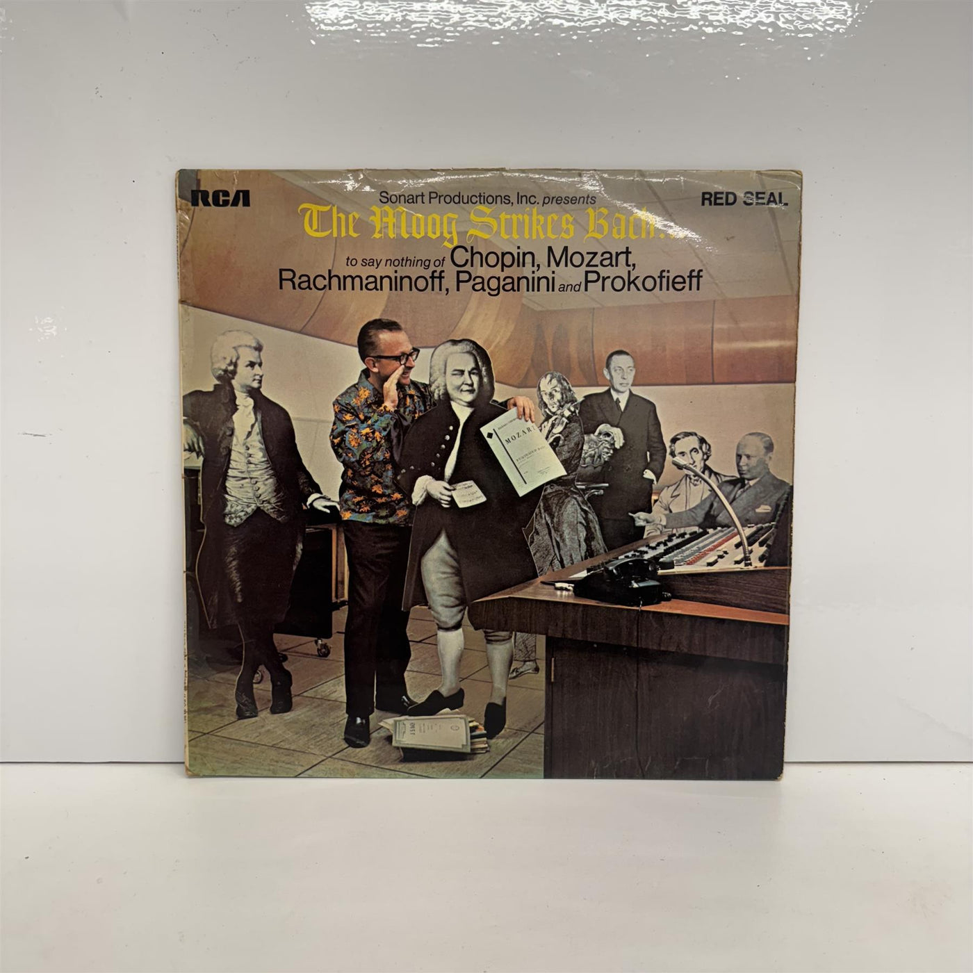 Hans Wurman - The Moog Strikes Bach... Vinyl LP