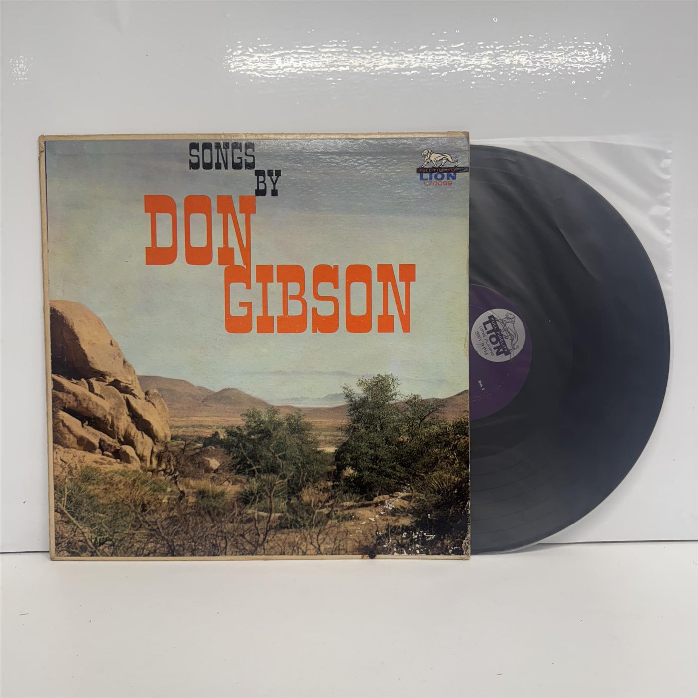 Don Gibson - Songs By Don Gibson Mono Vinyl LP