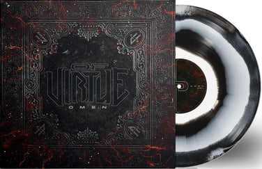 Of Virtue - Omen Black & White Corona Vinyl LP