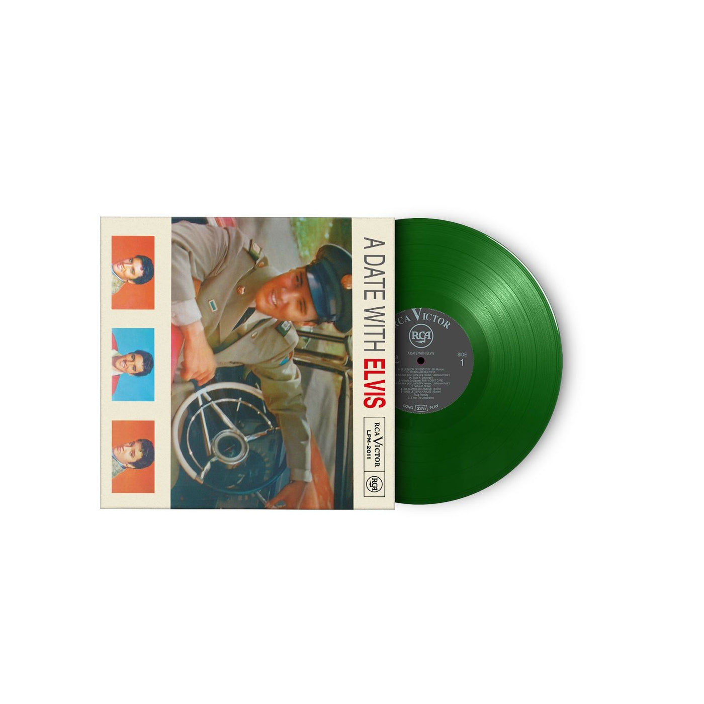 Elvis Presley - A Date With Elvis Limited Edition 180G Green Vinyl LP Reissue