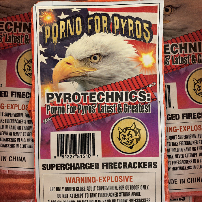 Porno For Pyros - Pyrotechnics: Porno For Pyros' Latest & Greatest Rocktober Clear With Orange Splatter Vinyl LP