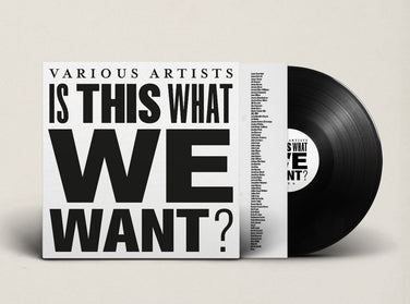 1000 Artists - Is This What We Want? - V/A Vinyl LP Numbered