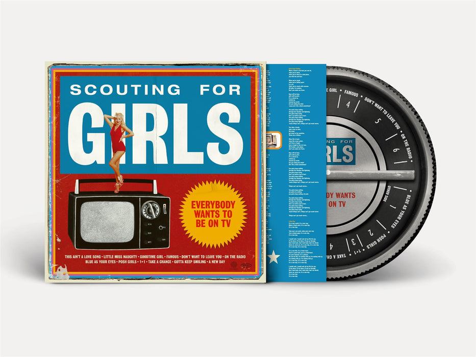 Scouting for Girls - Everybody Wants To Be On TV 15th Anniversary Zoetrope Vinyl LP