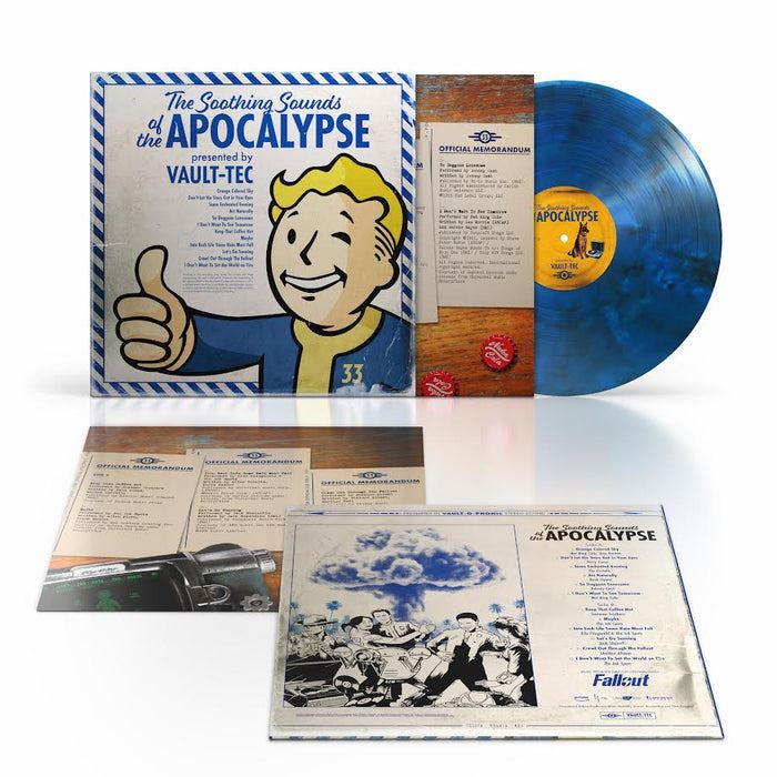 Fallout - The Soothing Sounds Of The Apocalypse - V/A Blue Smoke Vinyl LP