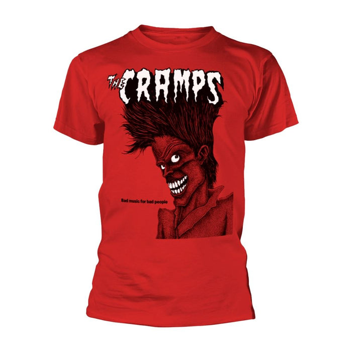 The Cramps - Bad Music For Bad People (Red) T-Shirt