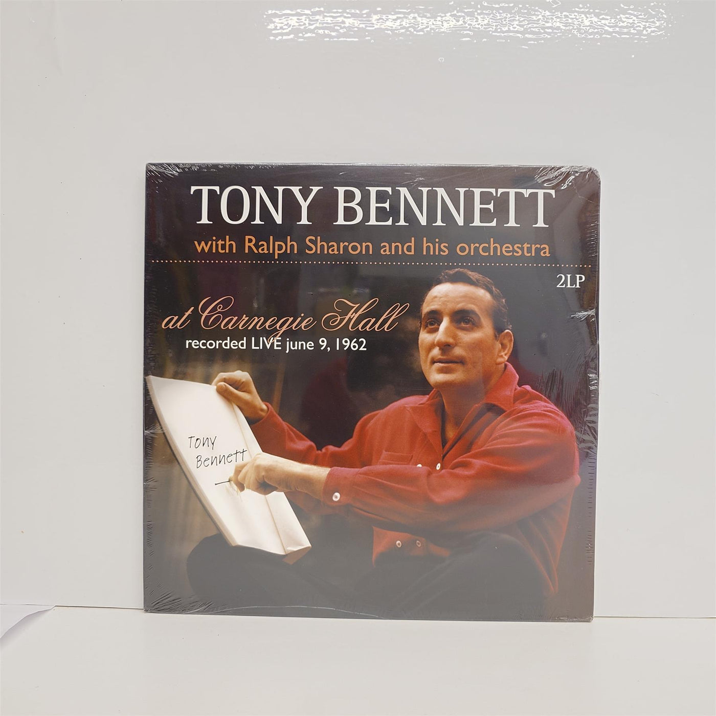 Tony Bennett with Ralph Sharon And His Orchestra - at Carnegie Hall 2x Vinyl LP