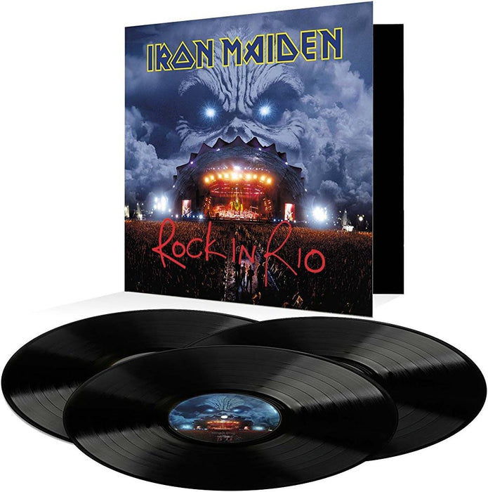 Iron Maiden - Rock In Rio 3x Vinyl LP Reissue