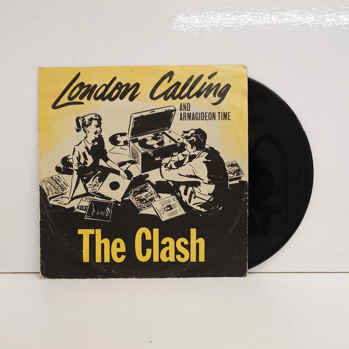 The Clash - London Calling And Armagideon Time 12" Vinyl Single