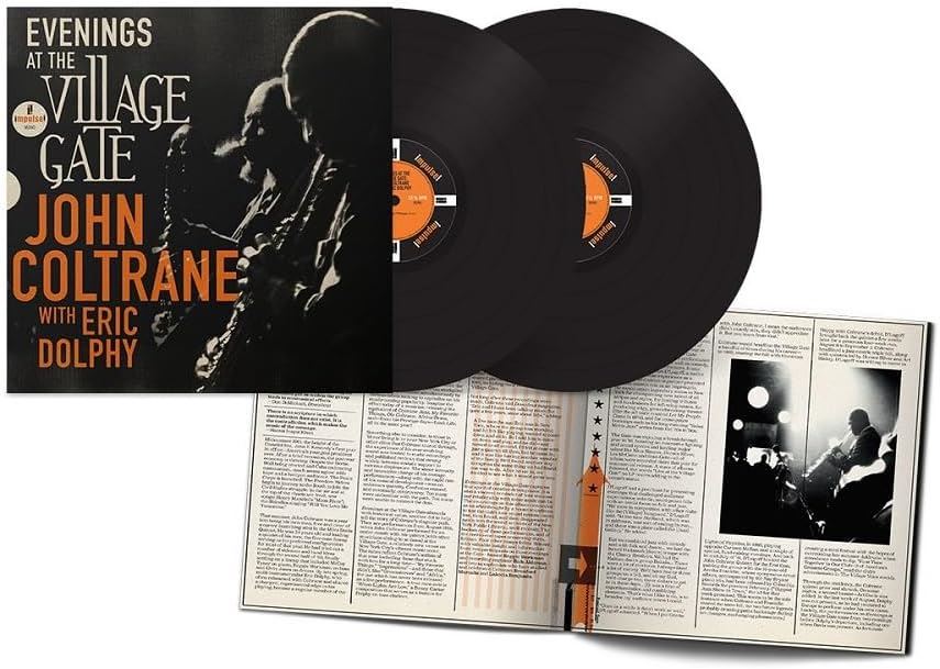 John Coltrane With Eric Dolphy - Evenings At The Village Gate 2x Vinyl LP Reissue