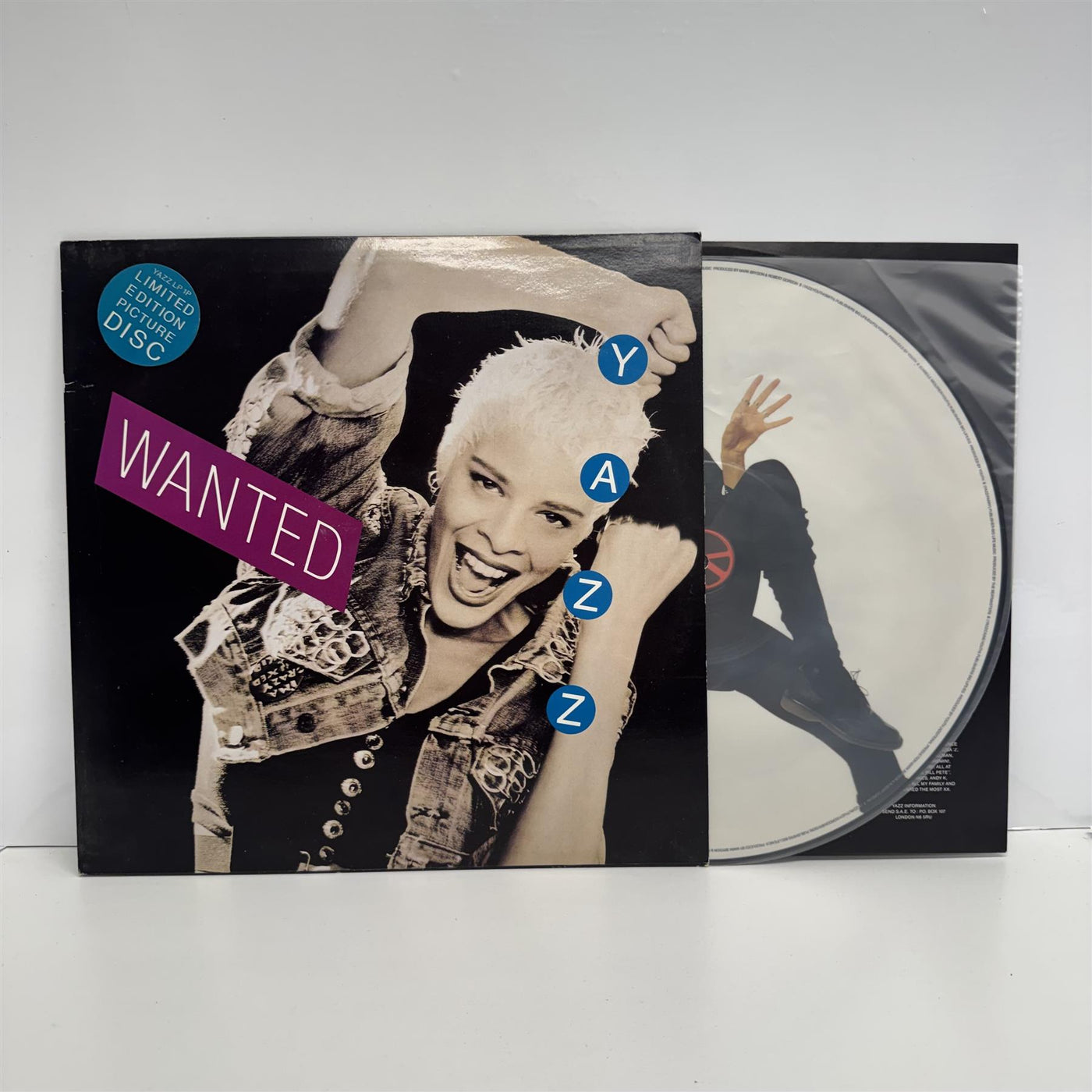 Yazz - Wanted Picture Disc Vinyl LP