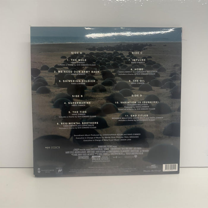 Dunkirk (Original Motion Picture Soundtrack) - Hans Zimmer Limited Edition 180G Blue Vinyl LP