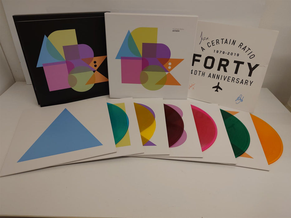 A Certain Ratio - ACR:BOX Limited Edition 7x Coloured Vinyl Box Set (Missing Disc)