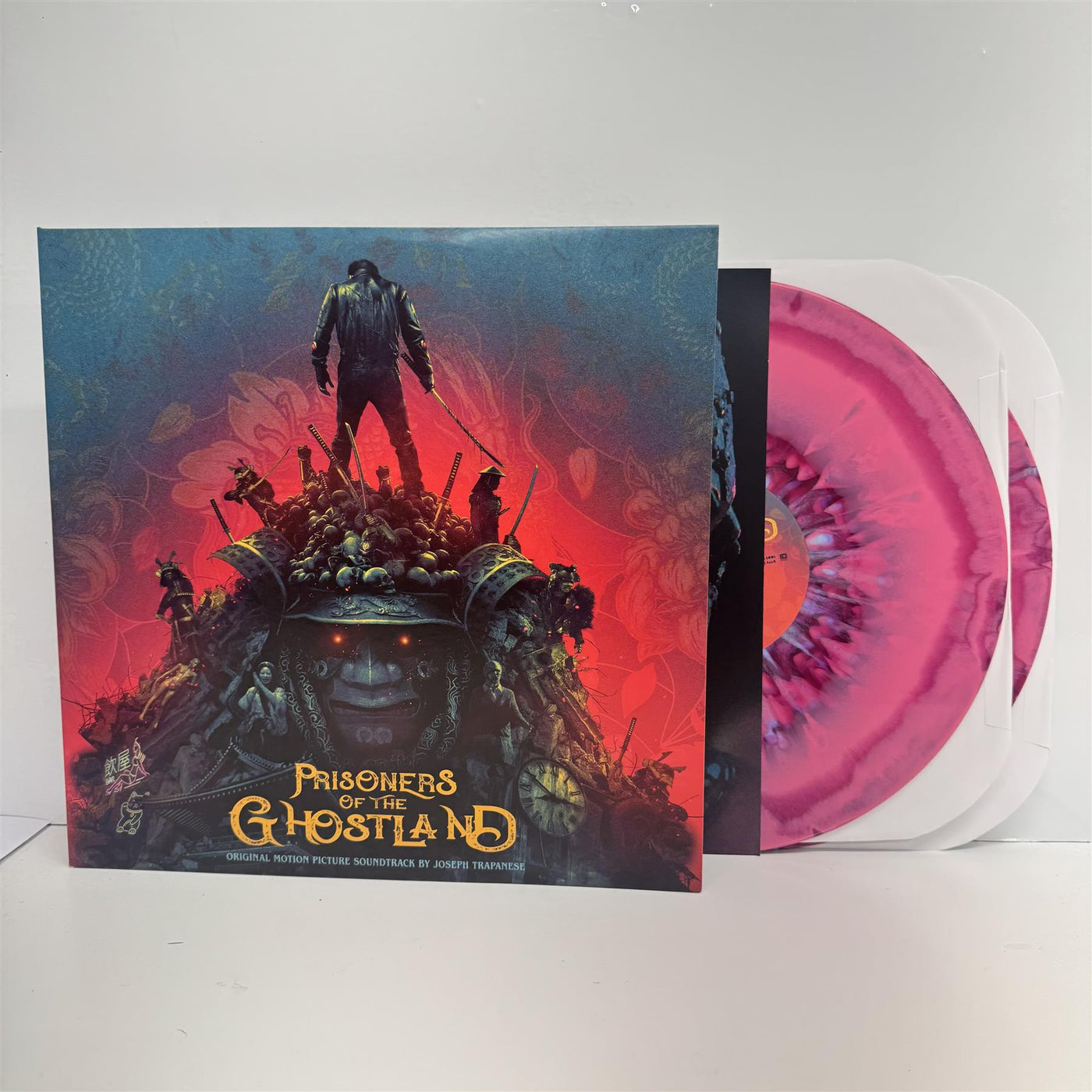 Prisoners of the Ghostland (Original Motion Picture Soundtrack) - Joseph Trapanese 2x Pink and Blue Starburst Vinyl LP