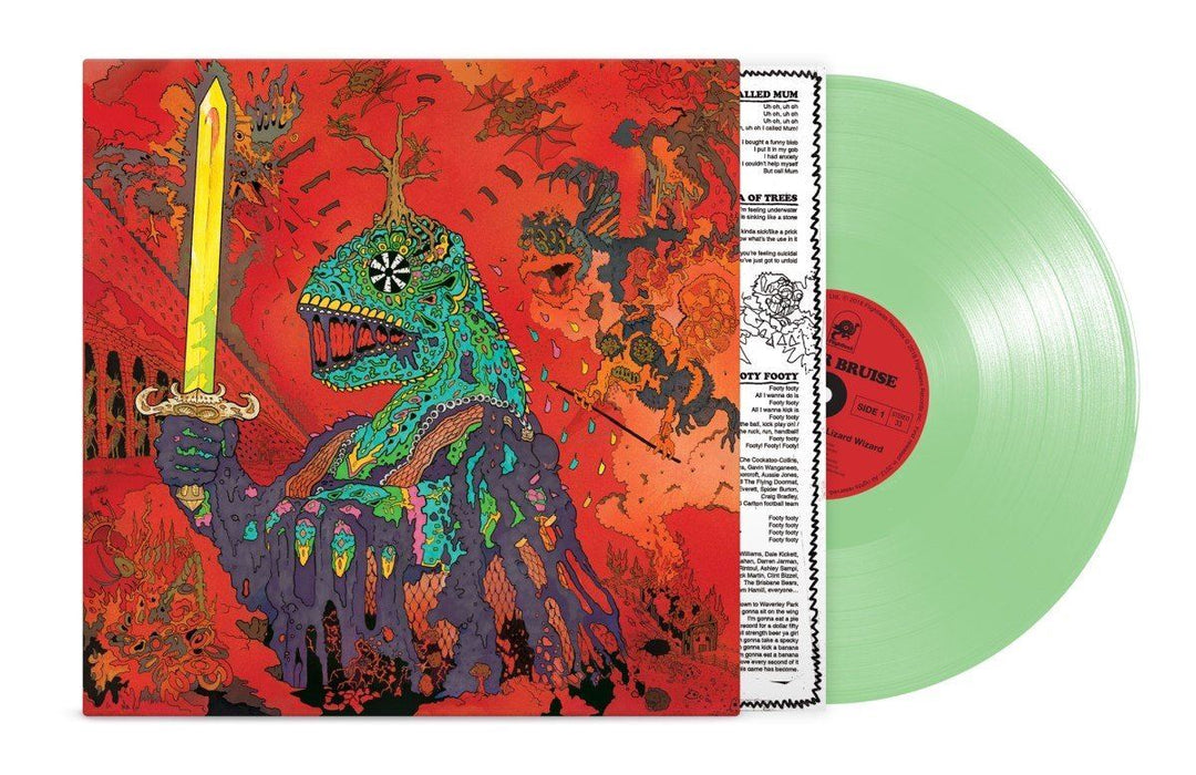 King Gizzard And The Lizard Wizard - 12 Bar Bruise Indies Exclusive Green Vinyl LP Reissue