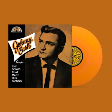 Johnny Cash - Johnny Cash Sings The Songs That Made Him Famous Orange Vinyl LP