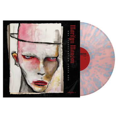 Marilyn Manson - One Assassination Under God - Chapter 1  Pastel Pink & Pastel Blue Splatter Vinyl LP