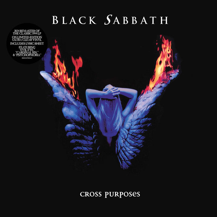 Black Sabbath - Cross Purposes Ultra Clear Vinyl LP Remastered